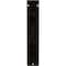 Ekena Millwork Orleans Wrought Iron Bracket, (Triple center brace), Antiqued Warm Silver 2"W x 7 1/2"D x 10"H BKTM02X07X10TOLAWS - alternate 5